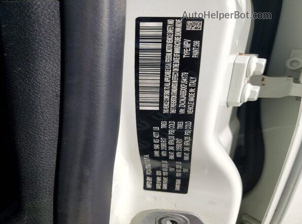 ZACNJABBXKPJ94179 2019 JEEP RENEGADE White Widok naklejki z numerem VIN