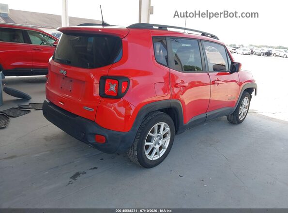 ZACNJABBXKPK85730 2019 JEEP RENEGADE Red Հետևի աջ