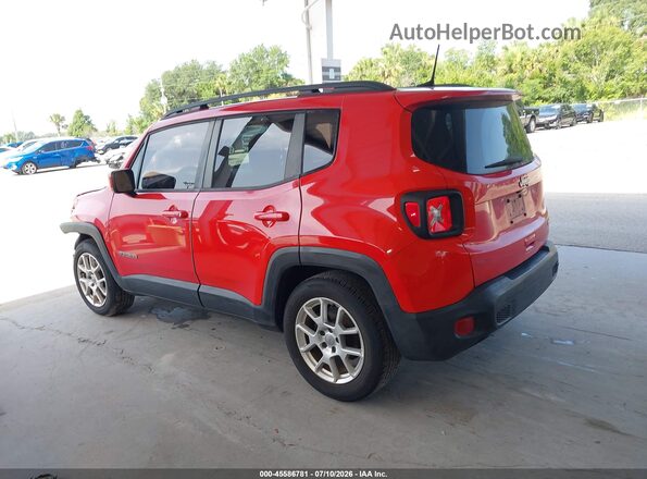 ZACNJABBXKPK85730 2019 JEEP RENEGADE Red Հետևի ձախ