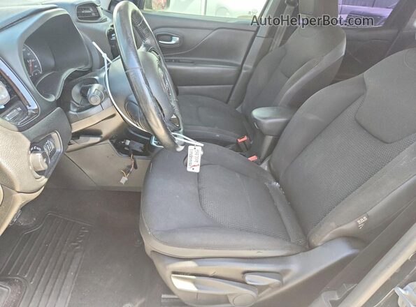 ZACNJABBXLPL74800 2020 JEEP RENEGADE Черный Вид салона спереди