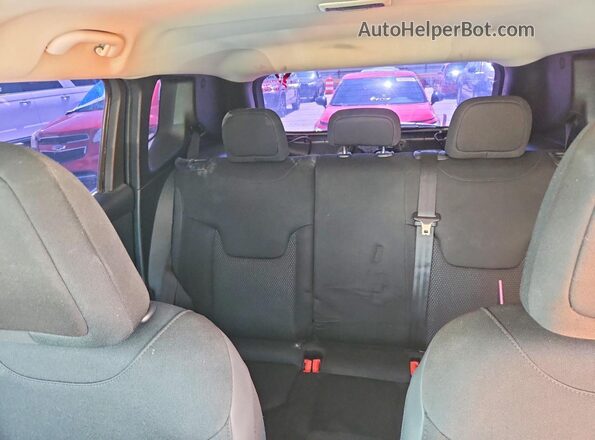 ZACNJABBXLPL74800 2020 JEEP RENEGADE Черный Вид задних сидений