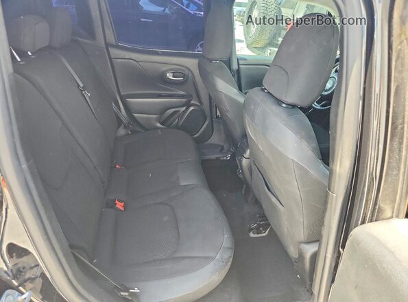 ZACNJABBXLPL74800 2020 JEEP RENEGADE Черный Вид задней части салона