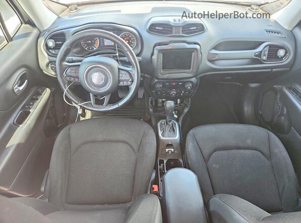 ZACNJABBXLPL74800 2020 JEEP RENEGADE Черный Вид панели приборов