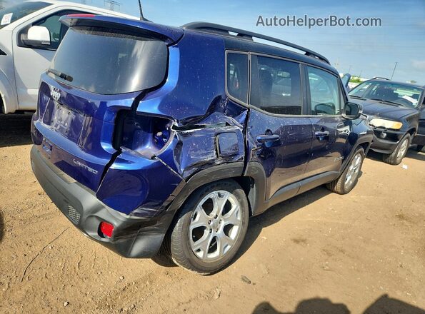 ZACNJAD10LPL78844 2020 JEEP RENEGADE Blue უკანა მარჯვენა