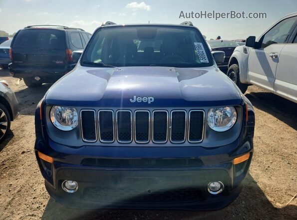 ZACNJAD10LPL78844 2020 JEEP RENEGADE Blue წინა ხედი