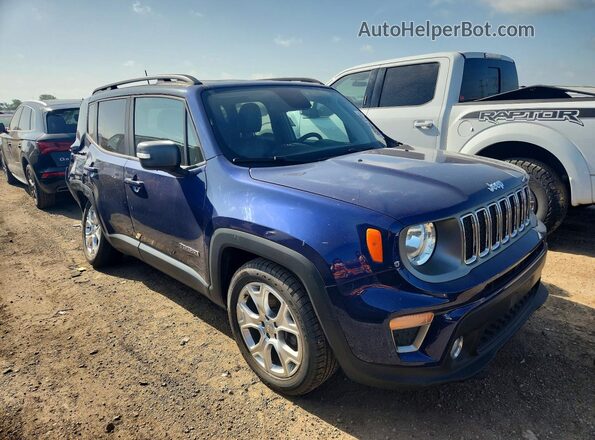 ZACNJAD10LPL78844 2020 JEEP RENEGADE Blue წინა მარჯვენა