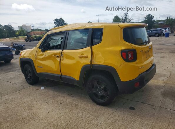 ZACNJBA10KPJ91726 2019 JEEP RENEGADE Yellow Rear left
