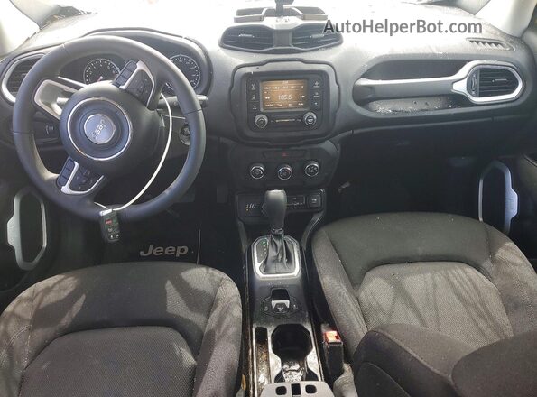 ZACNJBA10KPJ91726 2019 JEEP RENEGADE Yellow Dashboard view