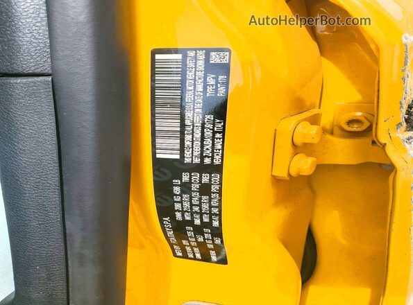 ZACNJBA10KPJ91726 2019 JEEP RENEGADE Yellow Engine compartment view