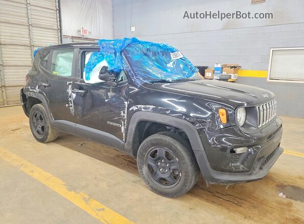 ZACNJBA12KPJ96426 2019 JEEP RENEGADE Black წინა მარჯვენა