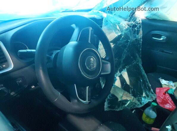 ZACNJBA12KPJ96426 2019 JEEP RENEGADE Black წინა პანელის ხედი