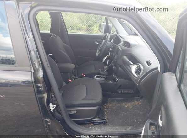 ZACNJBA13KPJ90019 2019 JEEP RENEGADE Black Вид салону спереду