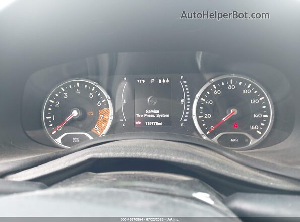 ZACNJBA13KPJ90019 2019 JEEP RENEGADE Black Вид задніх сидінь