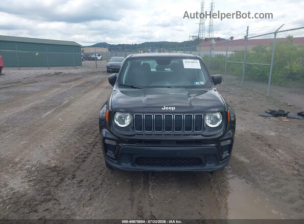 ZACNJBA13KPJ90019 2019 JEEP RENEGADE Black Вид задньої частини салону