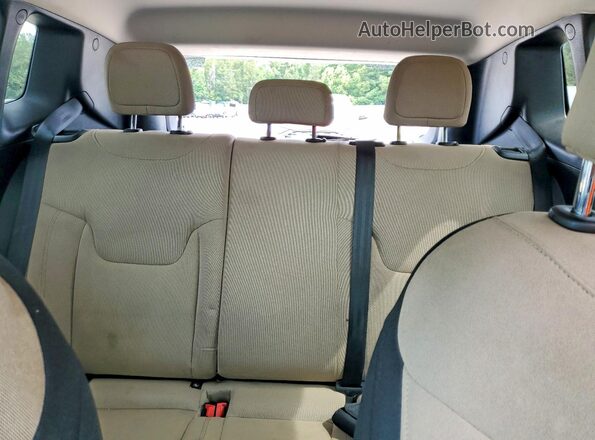 ZACNJBAB1KPJ74829 2019 JEEP RENEGADE Red უკანა სავარძლების ხედი