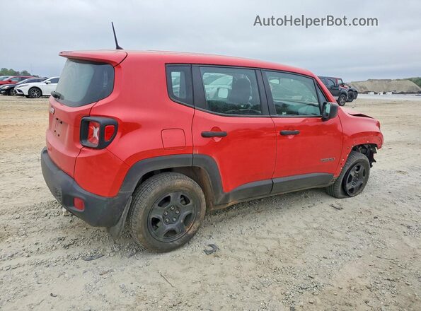 ZACNJBAB1KPK07764 2019 JEEP RENEGADE Red Tył prawy
