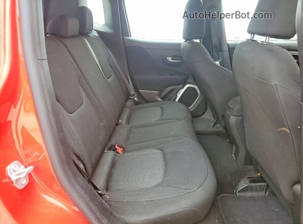 ZACNJBAB1KPK07764 2019 JEEP RENEGADE Red Widok tylnych siedzeń