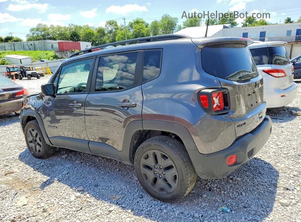 ZACNJBAB1KPK55247 2019 JEEP RENEGADE Charcoal Trasero izquierdo