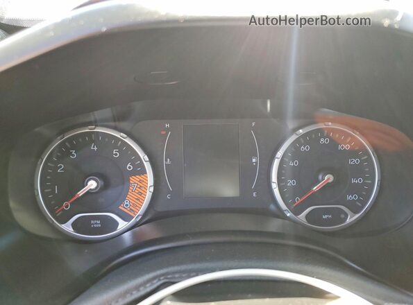 ZACNJBAB1KPK55247 2019 JEEP RENEGADE Charcoal Vista del cuadro de instrumentos