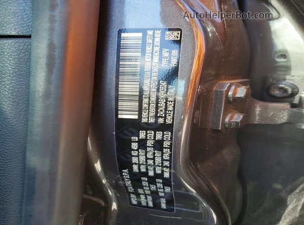 ZACNJBAB1KPK55247 2019 JEEP RENEGADE Charcoal Vista de la etiqueta del VIN