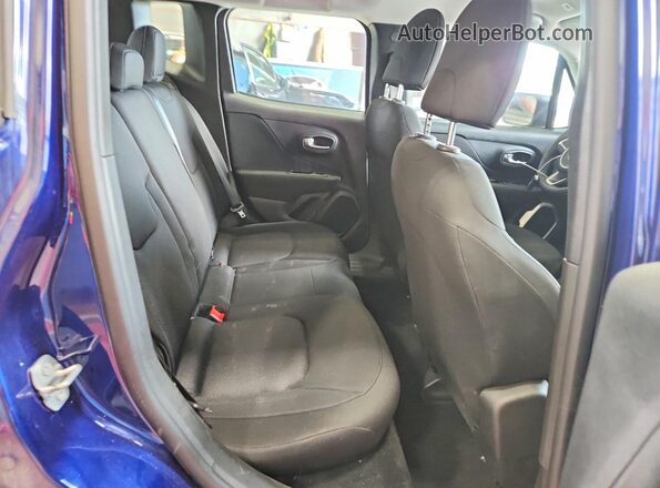 ZACNJBAB1KPK61324 2019 JEEP RENEGADE Blue Vista interior trasera