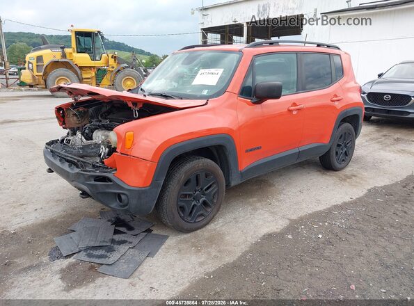 ZACNJBAB2LPL87189 2020 JEEP RENEGADE Оранжевый Передняя левая четверть