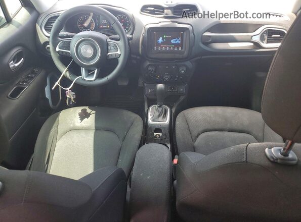 ZACNJBAB3LPL20875 2020 JEEP RENEGADE Blue Dashboard view