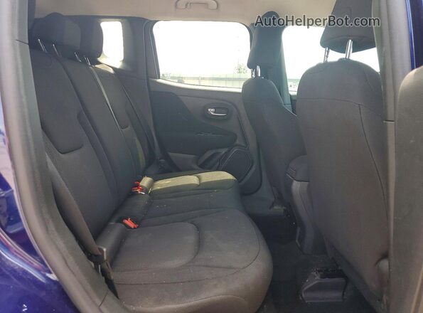 ZACNJBAB3LPL20875 2020 JEEP RENEGADE Blue Rear seats view