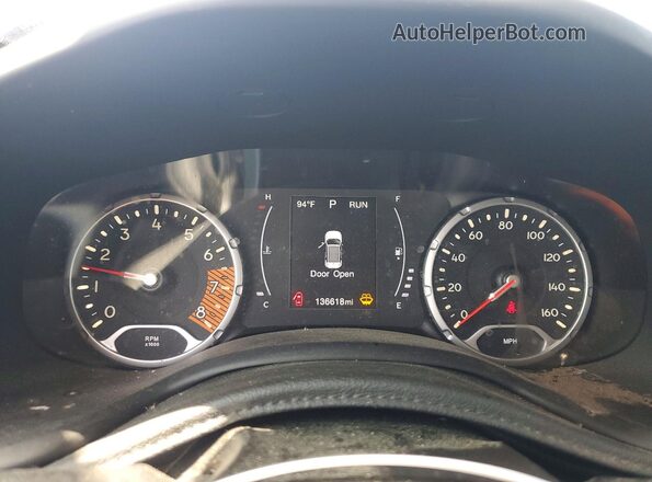 ZACNJBAB3LPL20875 2020 JEEP RENEGADE Blue Instrument cluster view