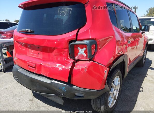 ZACNJBAB4KPK49362 2019 JEEP RENEGADE Red Вид спереду