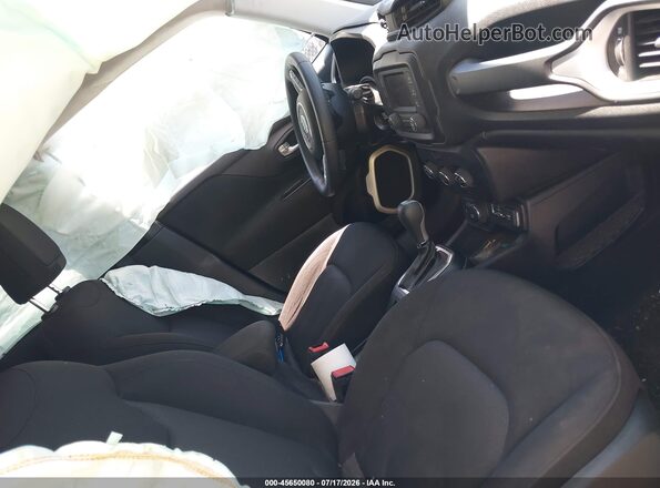ZACNJBAB6KPK08361 2019 JEEP RENEGADE Silver Вид салону спереду