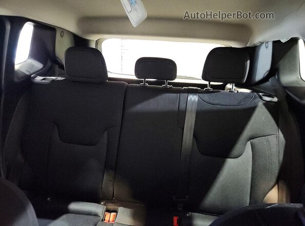 ZACNJBAB7KPJ75659 2019 JEEP RENEGADE Black Widok tylnych siedzeń
