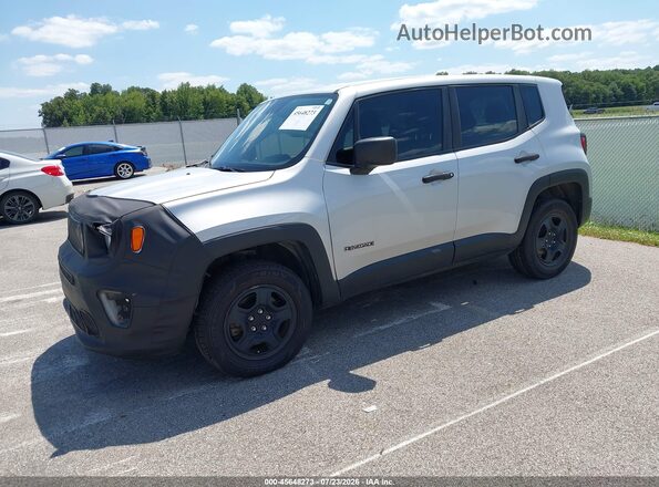 ZACNJBAB7LPL44015 2020 JEEP RENEGADE White Przód lewy