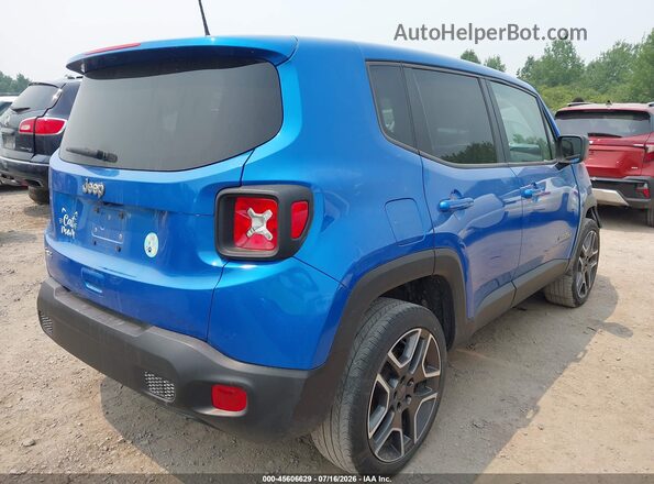 ZACNJBAB7LPL87785 2020 JEEP RENEGADE Blue Հետևի աջ