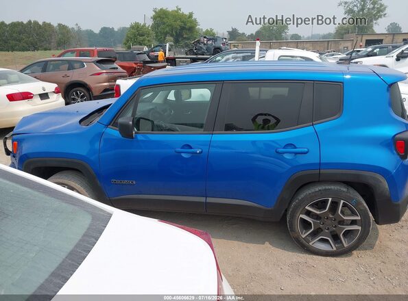 ZACNJBAB7LPL87785 2020 JEEP RENEGADE Blue Սալոնի 360 աստիճան տեսք