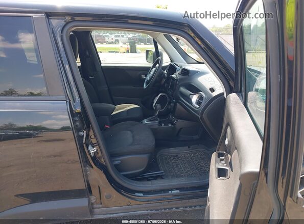 ZACNJBAB7LPL97569 2020 JEEP RENEGADE Black წინა სალონის ხედი