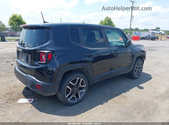 ZACNJBAB7LPL97569 2020 JEEP RENEGADE Black უკანა მარჯვენა