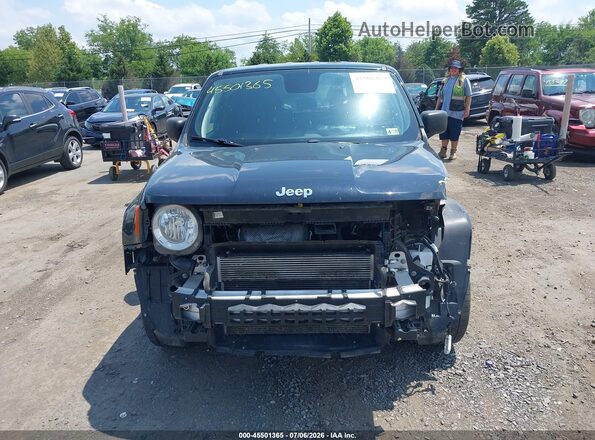 ZACNJBAB7LPL97569 2020 JEEP RENEGADE Black უკანა სალონის ხედი