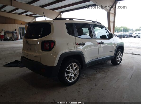 ZACNJBAB8KPJ84466 2019 JEEP RENEGADE White Tył prawy