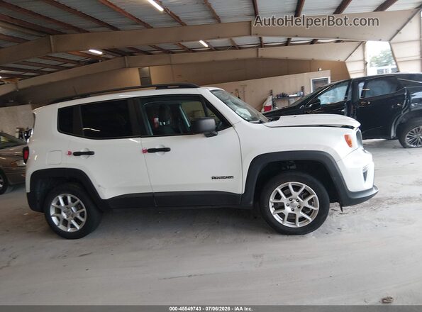 ZACNJBAB8KPJ84466 2019 JEEP RENEGADE White Widok wnętrza z tyłu