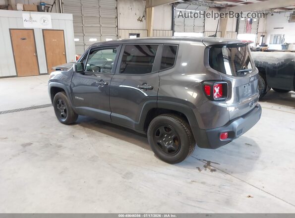 ZACNJBAB8LPL82384 2020 JEEP RENEGADE Gray Rear left