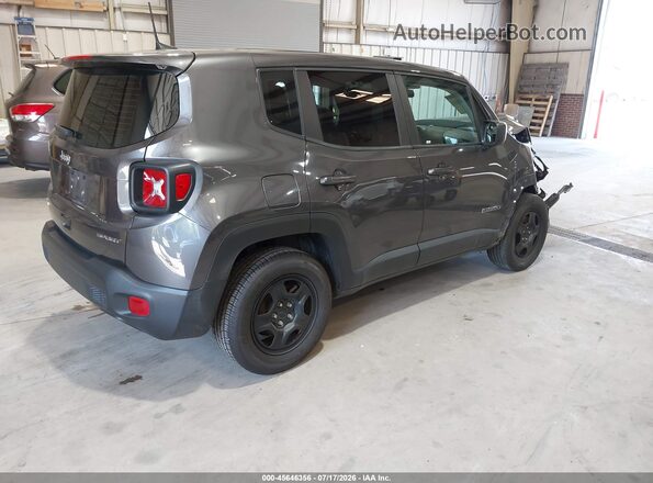 ZACNJBAB8LPL82384 2020 JEEP RENEGADE Gray Rear right