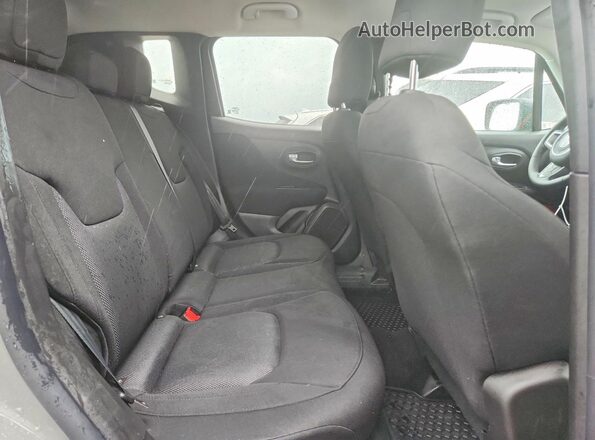 ZACNJBAB9KPK93809 2019 JEEP RENEGADE Gray Widok wnętrza z tyłu