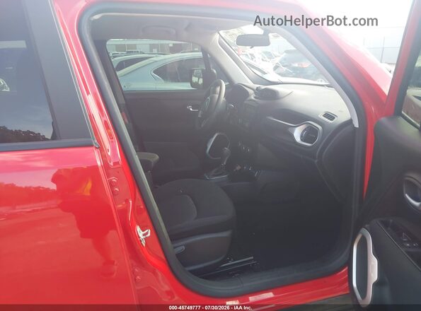 ZACNJBAB9LPL25613 2020 JEEP RENEGADE Red წინა სალონის ხედი