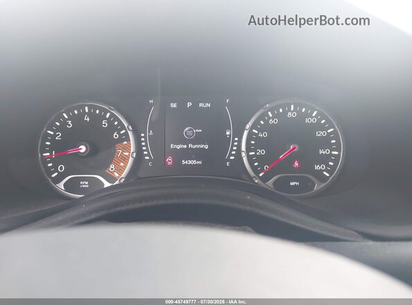 ZACNJBAB9LPL25613 2020 JEEP RENEGADE Red უკანა სავარძლების ხედი