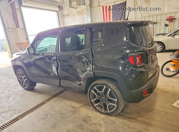 ZACNJBAB9LPL73595 2020 JEEP RENEGADE Black Задня ліва чверть