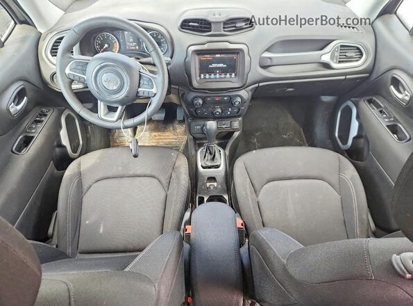 ZACNJBAB9LPL73595 2020 JEEP RENEGADE Black Вид панелі приладів