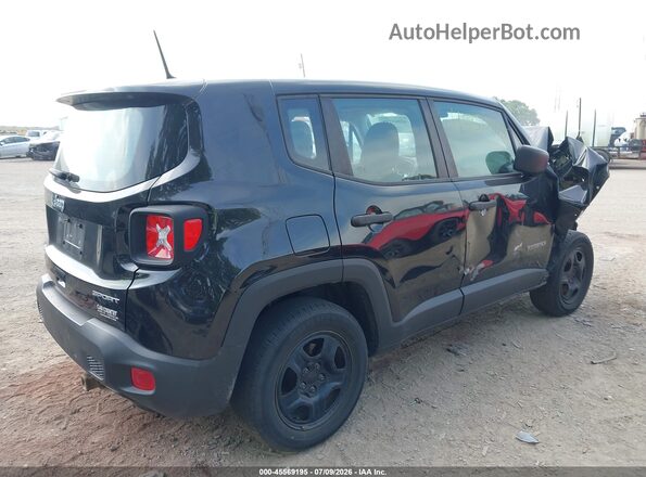 ZACNJBABXKPK21758 2019 JEEP RENEGADE Black უკანა მარჯვენა