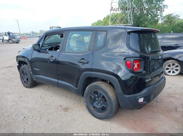 ZACNJBABXKPK21758 2019 JEEP RENEGADE Black უკანა მარცხენა