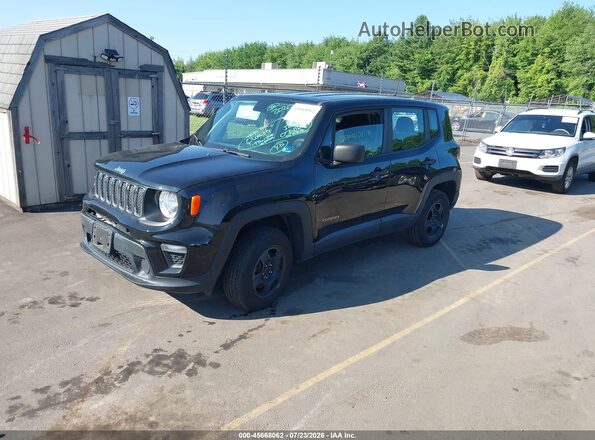 ZACNJBABXLPL88364 2020 JEEP RENEGADE Black Front left